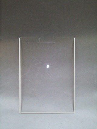 Фото товара: Настенный карман из оргстекла (вертикальный) А4 со скотчем, арт. 16173